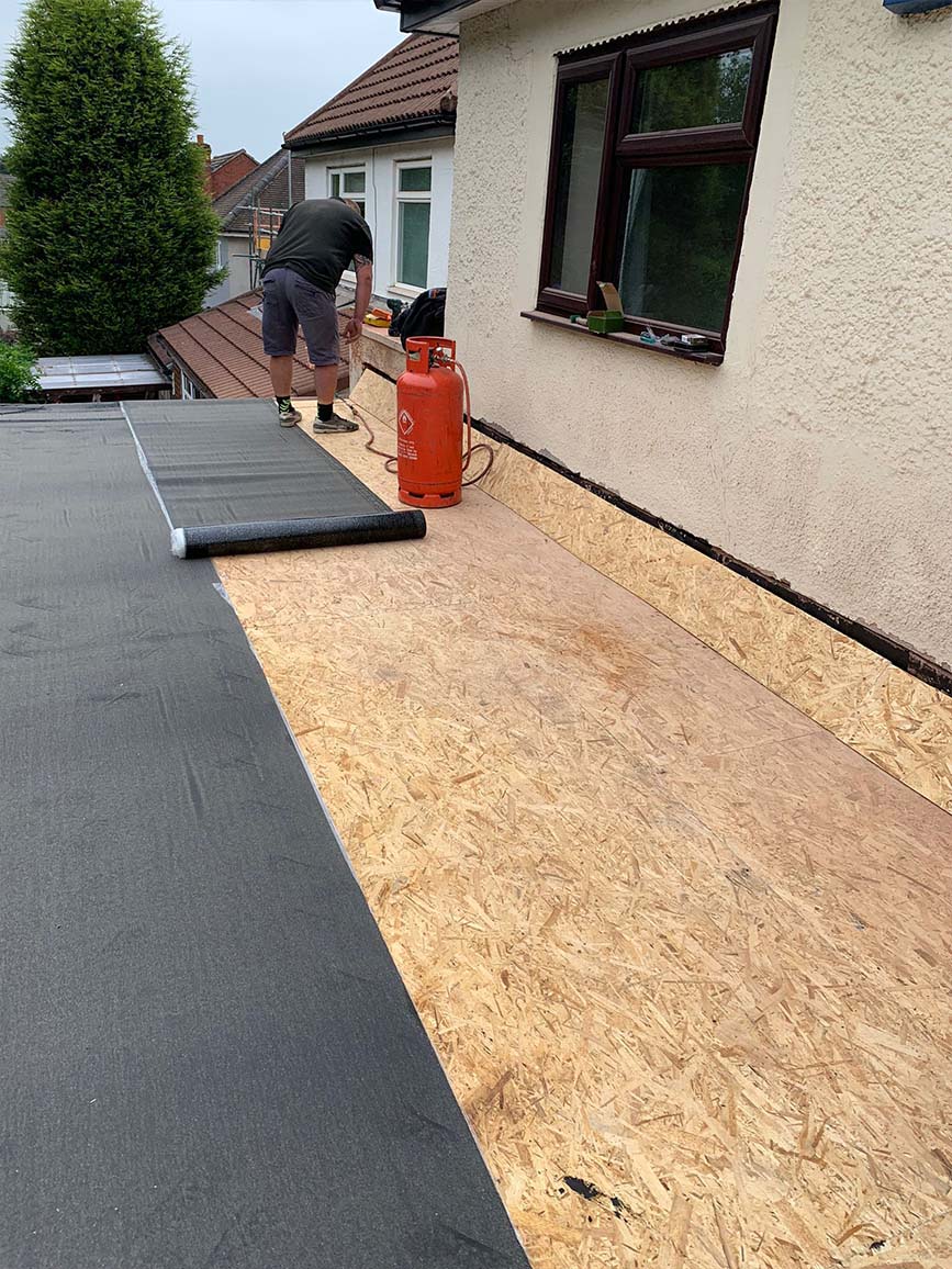 flat roof replacement walsall