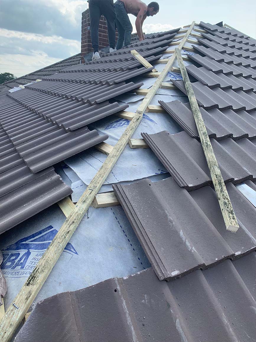 re-roofing services