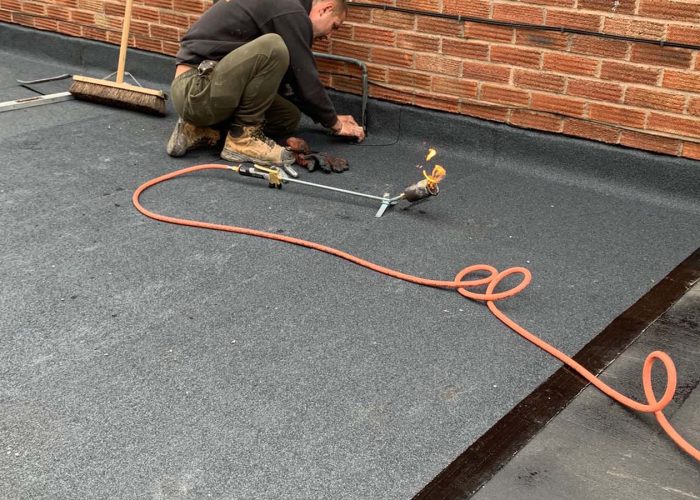 flat roofing near me